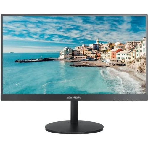 Hikvision 21,5" LED monitor; 178° betekintési szög; Full HD felbontás