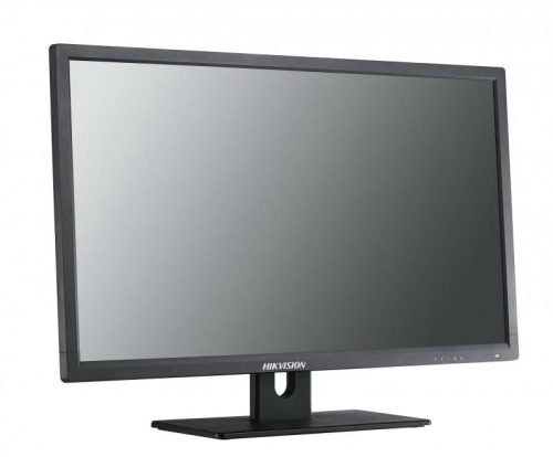 Hikvision 23.6" LED monitor; 170° betekintési szög; Full HD felbontás; 24/7 működés