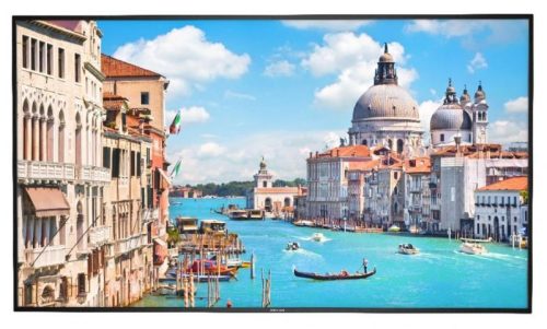 Hikvision 55" LED monitor; 178° betekintési szög; UHD felbontás; 24/7 működés; 1200:1 kontraszt