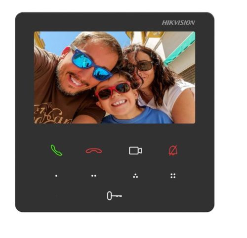 IP video-kaputelefon beltéri egység; 4.3" TFT érintő kijelző; 480x272 felbontás; WiFi