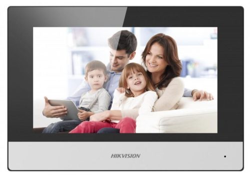 Hikvision IP video-kaputelefon beltéri egység; 7" LCD kijelző; 1024x600 felbontás; WiFi