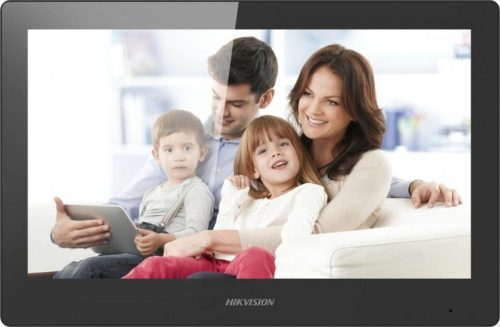 Hikvision IP video-kaputelefon beltéri egység; 10" LCD kijelző; 1024x600 felbontás; WiFi; PoE