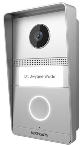 Hikvision Analóg video-kaputelefon kültéri egység; kétvezetékes; 2 MP; süllyeszthető