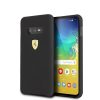 Ferrari Samsung S10 Lite SF fekete szilikon tok