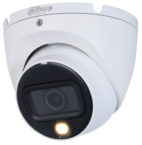 2 MP Full-color HDCVI DWDR fix IR/láthatófény dómkamera; SMDplus; mikrofon; koax audio