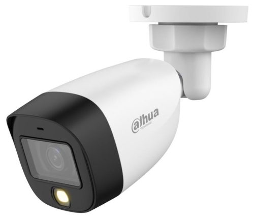 Dahua 8 MP Full-color HDCVI WDR fix IR/láthatófény csőkamera; SMDplus; mikrofon; koax audio
