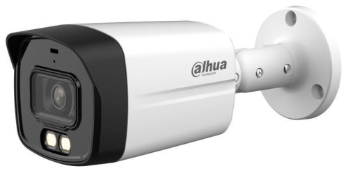 8 MP Full-color HDCVI WDR fix IR/láthatófény csőkamera; SMDplus; mikrofon; koax audio