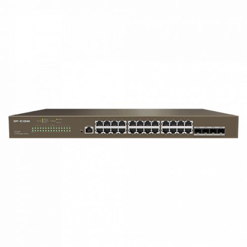 IP-COM Switch Vezérelhető - G5328F (24x1Gbps; 4x SFP; 1x console port; L3)