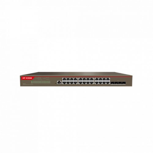 IP-COM Switch Vezérelhető - G5328X (L3; 24x1Gbps + 4x10G SFP port; rack-mount)