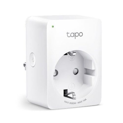 TP-Link Okos Dugalj - Tapo P110 2 -pack (230V-10A; 2,4GHz WiFi; Távoli hozzáférés; Ütemezés; Távoli mód; Energia figyel)
