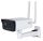 Dahua 4 MP WizSense WDR fix IR IP csőkamera; SMD; mikrofon; hangszóró; hang I/O; riasztás I/O; 4G