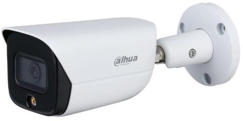 Dahua 5 MP WizSense Full-color WDR fix láthatófény IP csőkamera; SMDplus; mikrofon; hang I/O; riasztás I/O