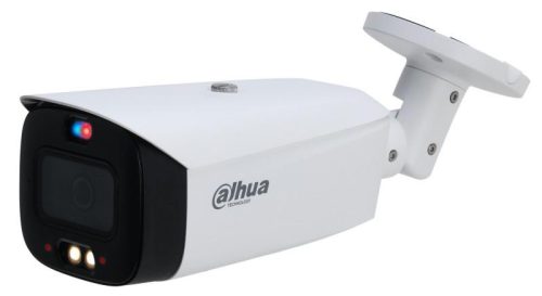 Dahua 8 MP WizSense Full-color WDR fix IR/láthatófény IP csőkamera; SMD4.0; fény- és hangriasztás