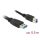 Delock Kábel - 85065 (USB3.0, A-B kábel, apa/apa, 0,5m)