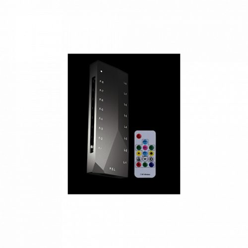 ID-Cooling A-RGB elosztó - HA-02C (8 db PWM, 8 db A-RGB, SATA, kontroller)