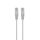 S-link Kábel - SL-CAT601 (UTP patch kábel, CAT6, szürke, 1m)