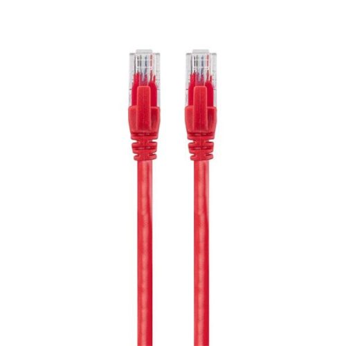 S-link Kábel - SL-CAT601RE (UTP patch kábel, CAT6, piros, 1m)