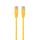 S-link Kábel - SL-CAT601YE (UTP patch kábel, CAT6, sárga, 1m)