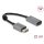Delock Átalakító - 66436 (Aktív Displayport 1.4 -> HDMI, apa/anya, 4K, 60Hz, fekete)