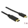Delock Kábel - 83602 (USB-C -> USB Micro-B, apa/apa, 1m)