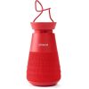 Artsound Lighthouse hordozható Bluetooth piros hangszóró és kemping lámpa