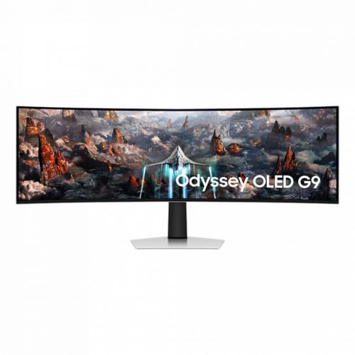 Samsung 49" G93SC 5120x1440 240Hz HDMI/MicroHDMI/DP/USB ívelt gamer OLED monitor