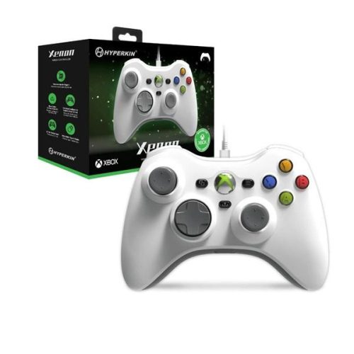 Hyperkin Xenon Xbox Series|One/Windows 11|10 fehér Xbox liszenszelt vezetékes kontroller