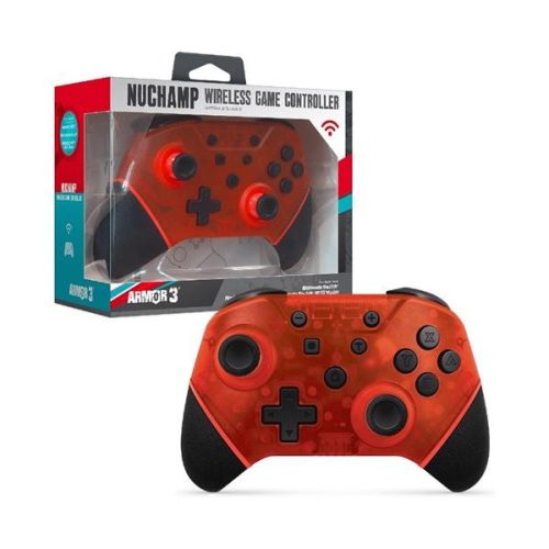 Armor3 NuChamp Nintendo Switch Rubin vörös vezeték nélküli kontroller