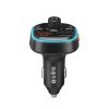 S-Link FM Transmitter - SL-BT240 Bluetooth (BT5.0.; Dual USB, MicroSD; 3A USB gyorstöltő, LED kijelző)