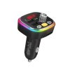 S-Link FM Transmitter - SL-BT306 (5V/3.1A, Bluetooth, 2db USB,Micro SD, RGB)