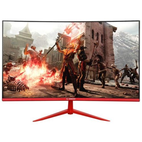 Rampage Monitor 24" - BLAZE BL24R165C (VA, 165Hz, 1ms, 16:9, 1920x1080, 200cd/m2, HDMI, DP, fekete, FreeSync, ívelt)