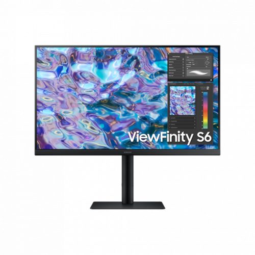 Samsung Monitor 27" - S27B610EQU (IPS, 2560x1440, 16:9, 75HZ, 300cd/m2, 5ms, Pivot, Flat)