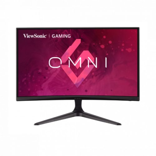 ViewSonic Monitor 23,6" - VX2418C (VA, 16:9, 1920x1080, 1ms, 250cd/m2, D-sub, HDMI, DP, VESA, ívelt)