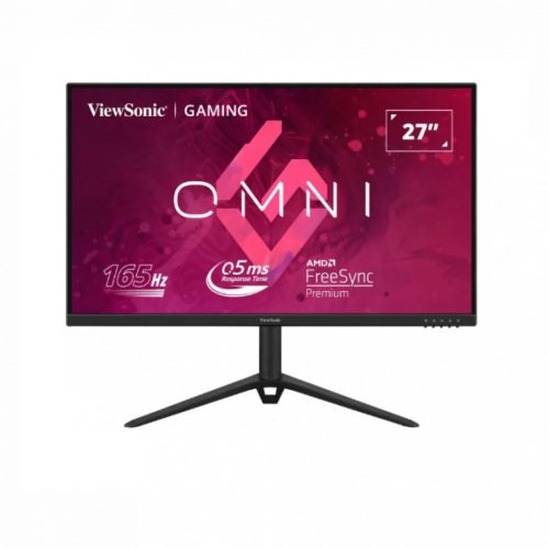 ViewSonic Gamer Monitor 27" - VX2728J (IPS, 16:9, 1920x1080, 165Hz, 0,5ms, 250cd/m2, 2xHDMI, DP, VESA, SPK, m.állítás)