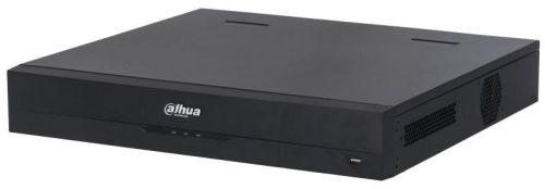 Dahua 32 csatornás WizSense NVR; 256/256 Mbps be-/kimeneti sávszélesség; riasztás I/O