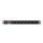 Lanberg PDU-07F-0200-IEC-BK 2m vezetékkel 19"/1U 7xSchuko aljzat C14 csatlakozóvéggel fekete elosztósor kapcsolóval
