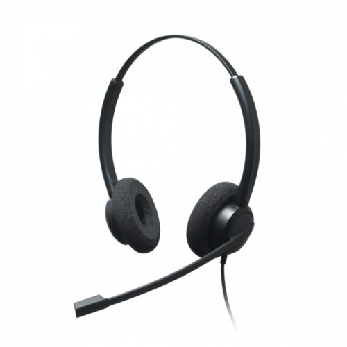 Addasound Call Center Fejhallgató QD - CRYSTAL 2732 (QD csatlakozó, Noice Cancelling mikrofon, fekete)