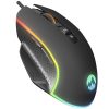Everest Gamer Egér - RAGE-X2 (6400 DPI, 7gomb, 1,5m harisnyázott kábel, optikai, fekete, RGB LED)