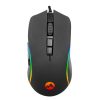 Everest Gamer Egér - SM-GX21 STARTY (6400 DPI, 7gomb, optikai, fekete, RGB LED)