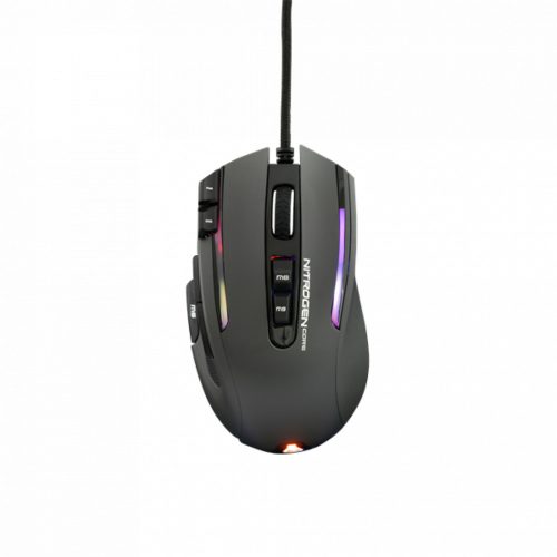 The G-Lab Gamer Egér - KULT NITRO CORE (10000 DPI, 11 gomb, makro, 1,8m kábel, RGB LED, fekete)