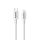 ADATA Kábel - USB-C to Lightning (Fehér, 1m, Apple MFi Certified)