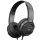 Snopy Fejhallgató - SN-101 BONNY Black (stereo, mikrofon, 3.5mm jack, hangerőszabályzó, 1m kábel, fekete)
