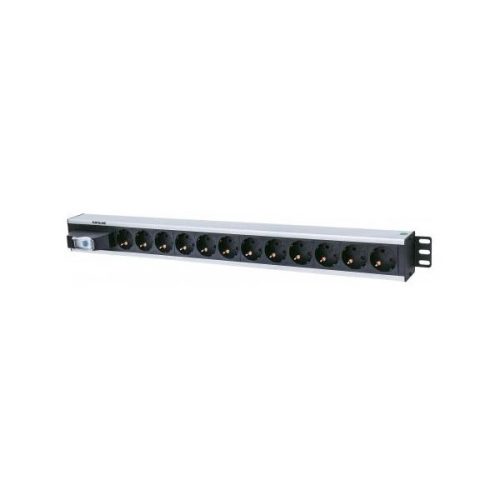 Manhattan elosztó - Vertikális Rackmount elosztó, 12 aljzat, 1.6m, PDU