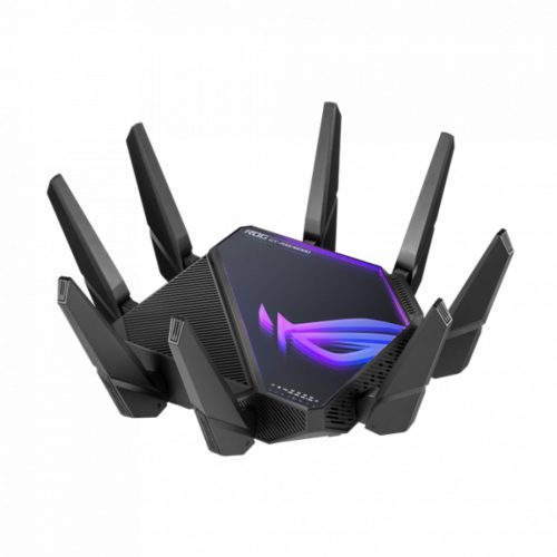 ASUS Wireless Router Quand Band AX16000 1xWAN(2.5Gbps) + 2xWAN/LAN(10Gbps) + 4xLAN(1Gbps)+2 USB, ROG RAPTURE GT-AXE16000