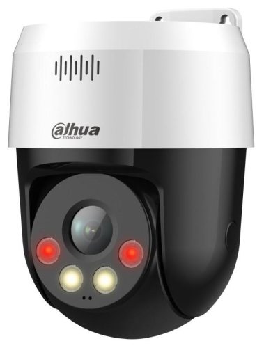 Dahua 2 MP Full-color DWDR fix IR/láthatófény IP PT dómkamera; mikrofon/hangszóró; hang I/O