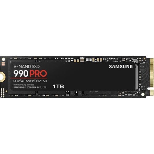 Samsung SSD 1TB - MZ-V9P1T0BW (990 PRO hűtőbordákkal, PCIe 4.0, NVMe 2.0, 1TB)