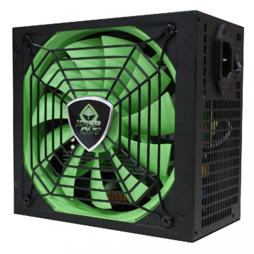 KEEP OUT Tápegység- 700W Gaming PSU 14cm fan aktív PFC 85%
