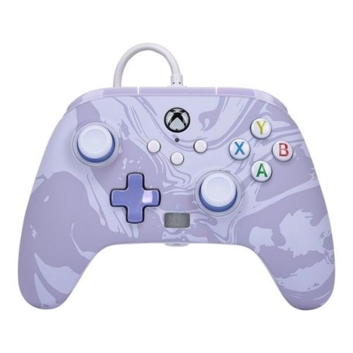 PowerA EnWired Xbox Series X|S/Xbox One/PC vezetékes Lavender Swirl kontroller